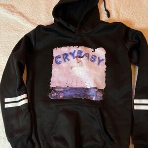 Crybaby Black Hoodie for Kids